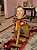 This is a rocking horse that Jill bought before Bryn was even conceived.  (She didn't tell Mike until much later.)  His hair looks much like Mike's when he was a baby.  Yuck!